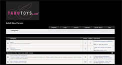 Desktop Screenshot of forums.tabutoys.com