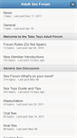 Mobile Screenshot of forums.tabutoys.com